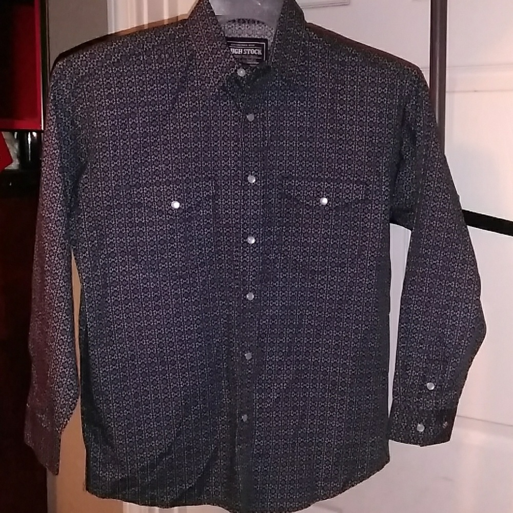 Boys long sleeve button down